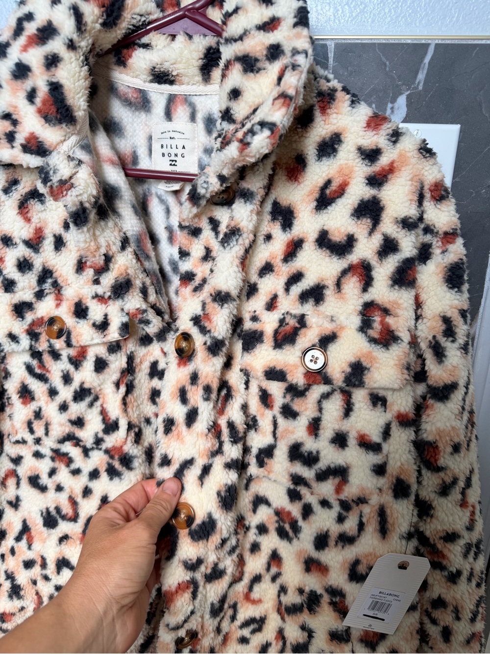 Billabong Cozy Days Sherpa Jacket - Picture 5 of 7